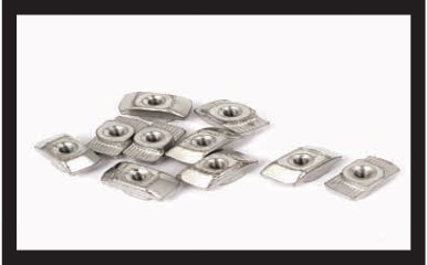 T Hammer Nuts – T-Slot Nuts for Modular Framing and Linear Motion Systems – Steel, SS Construction, Drop-In and Fixed Types, M5-M20 Threads for 2020/3030/4040 Aluminum Profiles